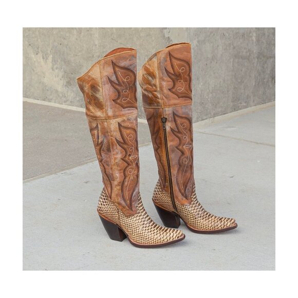 Dan Post Aretha Honey size 8.5, new in box - Picture 2 of 14